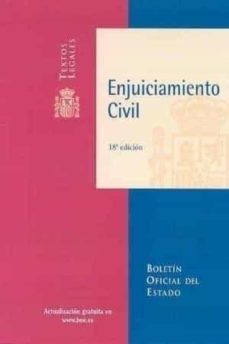 enjuiciamiento civil (18ª ed.)-9788434017276