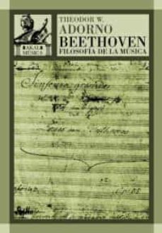 beethoven, filosofia de la musica-9788446015376
