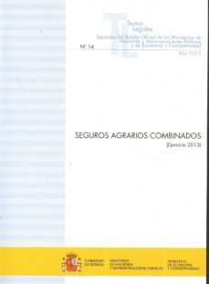 seguros agrarios combinados (ejercicio 2015)-9788447607976