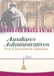 auxiliares administrativos de la universidad de salamanca: test-9788466524476