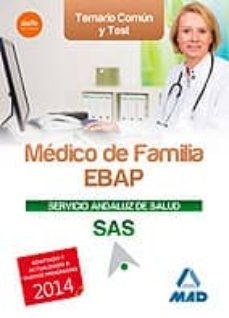 medico de familia ebap del servicio andaluz de salud. temario comun y test-9788467698176