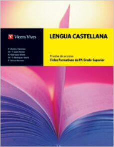 lengua castellana. prueba acceso. ciclos formativos grado superio r (incluye solucionario)-9788468200576