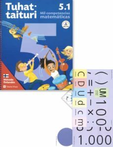 tuhattaituri 5.1. matematicas. libro y fichas (metodo finlandes)-9788468270876