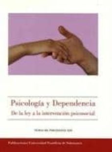 psicologia y dependencia: de la ley a la intervencion psicosocial-raquel (coord.) sanchez ordoñez-9788472998476