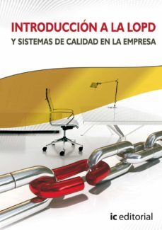(i.b.d.) introduccion a la lopd y sistema de calidad en la empres a sector limpieza-9788483645376