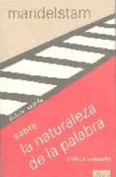sobre la naturaleza de la palabra y otros ensayos-9788488020376