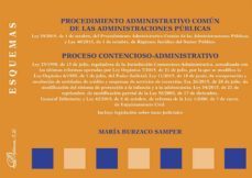 procedimiento administrativo comun de las administraciones publicas. proceso contencioso-administrativo. esquemas (ebook)-9788490856376