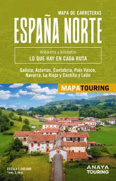mapa de carreteras de españa norte 1:340.000 (15ª ed.)-9788491589976