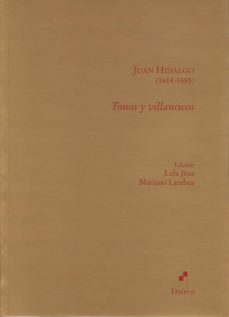 tonos y villancicos-juan hidalgo-9788494403576