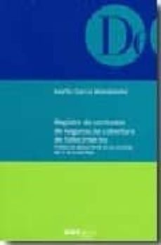 registros de contratos de seguros de cobertura de fallecimiento-9788497684576