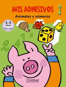 animales y numeros (mis adhesivos)-fina palomares-9788498251876