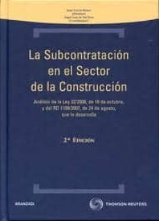 la subcontratacion en el sector de la construccion-9788499031576