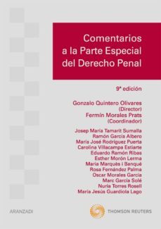 comentarios a la parte especial del derecho penal-9788499038476