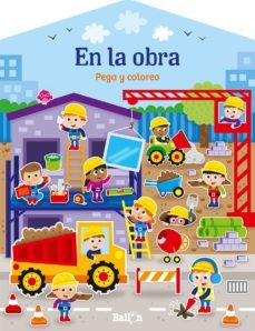 casitas - en la obra pega y colorea-9789403206776