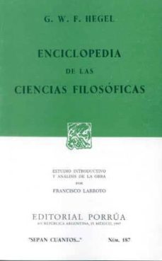 enciclopedia de las ciencias filosoficas (7ª ed.)-georg wilhelm friedrich hegel-9789684325876