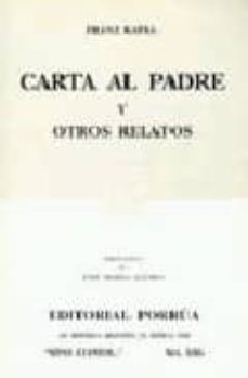 carta al padre y otros relatos-franz kafka-9789684528376