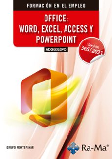 (adgg052po) office: word, excel, access y powerpoint. windows 11 / office 365 - 2021-9791388059476