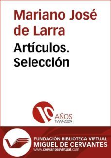 articulos. seleccion (ebook)-mariano jose larra de-cdlcv00034376