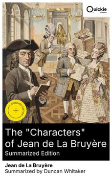 the "characters" of jean de la bruyère (summarized edition) (ebook)-jean de la bruyere-8596547881186