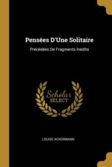 pensees dune solitaire-9780270153286