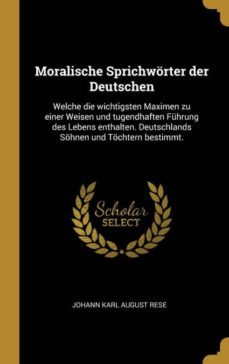 moralische sprichworter der deutschen-9780270713886