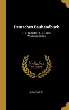deutsches bauhandbuch-9780274166886