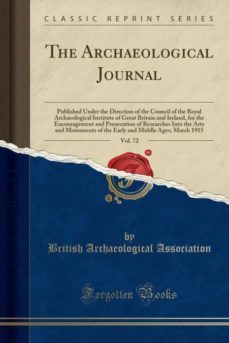 the archaeological journal, vol. 72-9780282483586