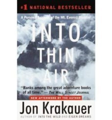 into thin air: a personal account of the mount everest disaster-9780385494786