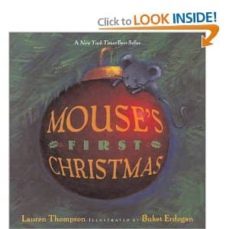 mouse s first christmas-lauren thompson-buket erdogan-9780689863486