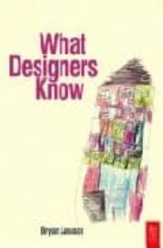 what designers know-bryan lawson-9780750664486