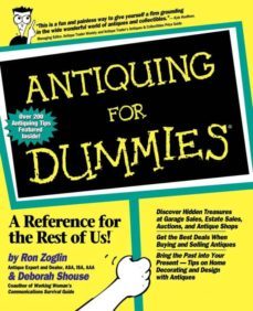 antiquing for dummies-9780764551086