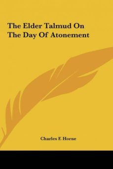 the elder talmud on the day of atonement-9781161530186