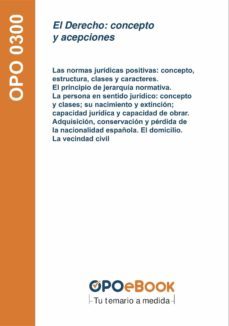 el derecho: concepto y acepciones (ebook)-9781524314286