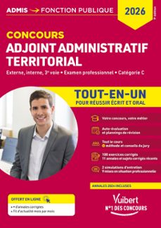 concours adjoint administratif territorial - categorie c - tout-en-un (ebook)-9782311221886