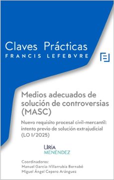 claves practicas medios adecuados de solucion de controversias (m asc)-9788410431386