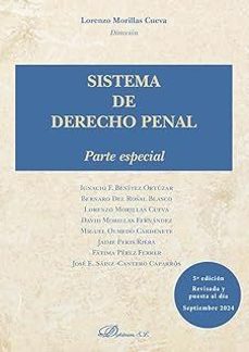 sistema de derecho penal. parte especial-lorenzo morillas cueva-9788410706286