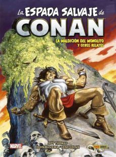 biblioteca conan-la espada salvaje de conan 10-la maldicion del monolito y otros relatos (ebook)-9788411016186