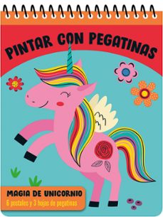 pintar con pegatinas - magia de unicornio-9788411510486