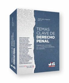 temas clave de derecho penal-jose leon alapont-9788412315486