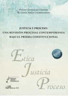 justicia y proceso. una revision procesal contemporanea bajo el prisma constitucional-9788413778686