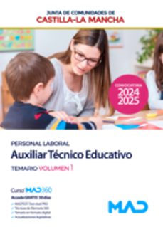 auxiliar tecnico educativo (personal laboral de la junta de comunidades de castilla-la mancha). temario (vol. 1)-9788414290286