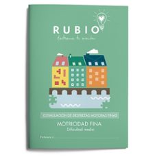 rubio entrena tu mente: motricidad fina (dificultad media)-9788415971986