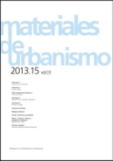materiales de urbanismo, 2013.15 (vol. 3)-9788416515486