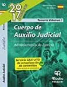 cuerpo de auxilio judicial de la administracion de justicia. volu men 1.-9788416745586