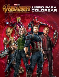 vengadores. infinity war. libro para colorear-9788416914586