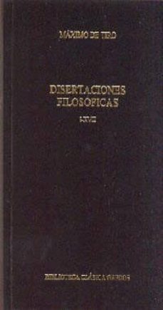 disertaciones filosoficas i-xvii-9788424927486