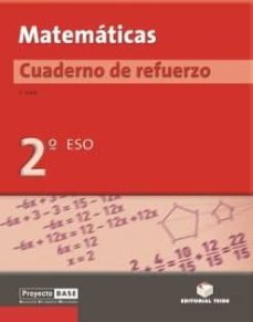 cuaderno refuerzo matematicas 2º eso (con solucionario)-9788430749386