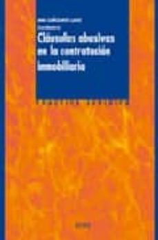 clausulas abusivas en la contratacion inmobiliaria-9788430943586