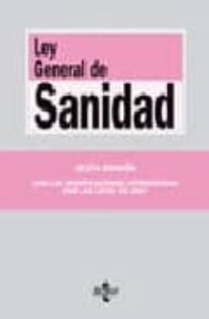 ley general de sanidad (6ª ed.)-9788430946686
