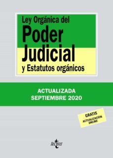 ley organica del poder judicial y estatutos organicos (36ª ed.)-9788430980086